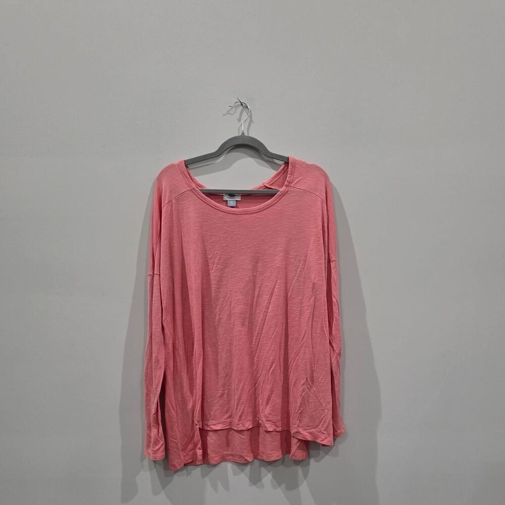 Old-navy Women's Pink and Orange Shirt